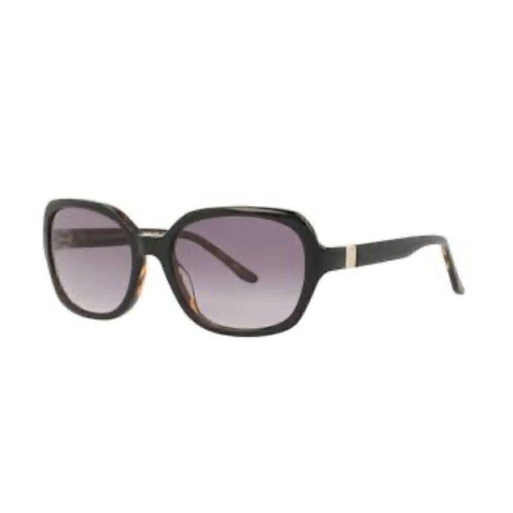 Bcbgmaxazria New Ecstatic Black Laminate Petite Fit Tortoise Sunglasses